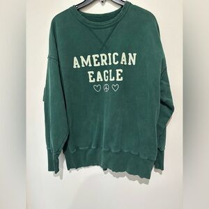 American Eagle Green Crewneck size small